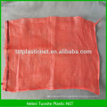 red pp mesh bags for 30kg onion, size 50*80cm, top with drawstring